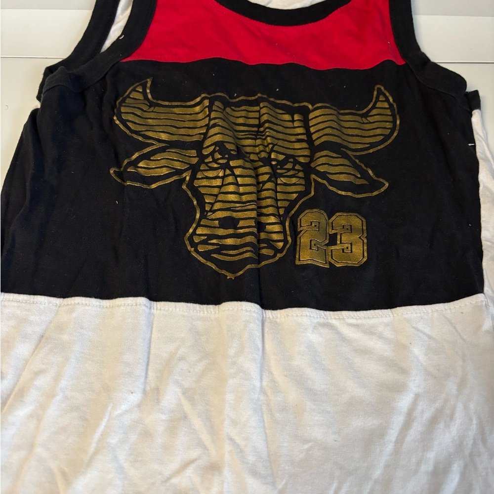 Route 66 Kids Tank Top - Red, Black, White, Gold